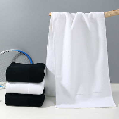 Accueil Hôtel Spa Voyage Toile de coton pur avec imprimé logo personnalisé Blanc Noir