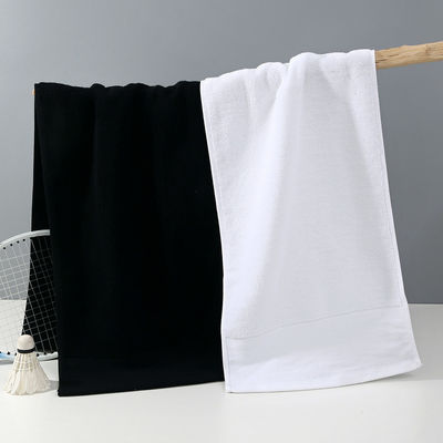 Accueil Hôtel Spa Voyage Toile de coton pur avec imprimé logo personnalisé Blanc Noir