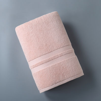Ensemble de serviettes d'hôtel à motif rayé épais en tissu de coton pur pour les bains de luxe