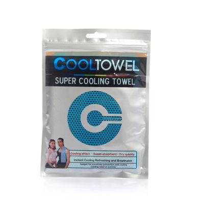 Toile de nettoyage du visage Toile de refroidissement en coton pour activités sportives et de conditionnement physique
