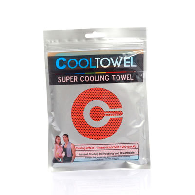 Toile de nettoyage du visage Toile de refroidissement en coton pour activités sportives et de conditionnement physique
