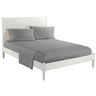 Ensemble de lit souple durable 1800TC en coton égyptien massif fourni en feuille de 4 pièces