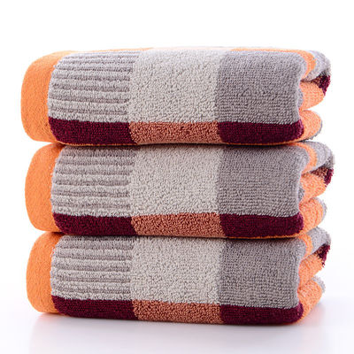 Accueil Taille personnalisée Embroidery Logo serviette en coton pour hommes femmes serviettes épaisses douces