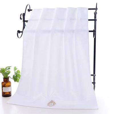 Logo publicitaire de l'hôtel personnalisé Pure Cotton Absorbant serviette pour le visage pour la maison et le spa