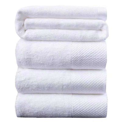 Découvrez le meilleur de la maison et du spa de l' hôtel avec notre ensemble de serviettes de bain en coton blanc
