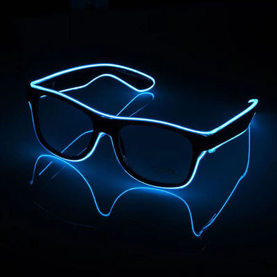 Lunettes lumineuses volets lumineux lunettes de soleil pour les fêtes bar flash LED jouets légers