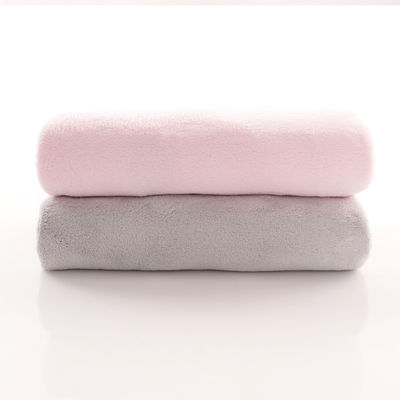 Des serviettes pour animaux de compagnie absorbant épaissis en couleur solide pour la maison, l'hôtellerie et le sport de grande taille