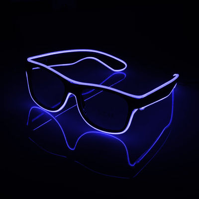 Lunettes lumineuses volets lumineux lunettes de soleil pour les fêtes bar flash LED jouets légers