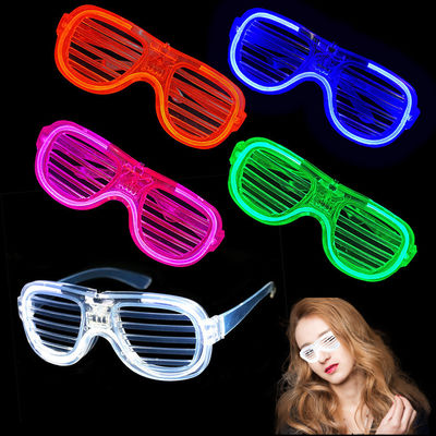 Verres lumineux volets lumineux lunettes de soleil pour la lumière froide