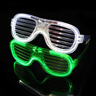 Verres lumineux volets lumineux lunettes de soleil pour la lumière froide