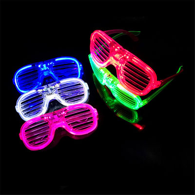 Verres lumineux volets lumineux lunettes de soleil pour la lumière froide