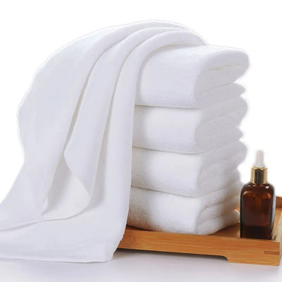 Logo du client 600 GSM 100% coton serviette carrée pour un séchage rapide et un toucher doux