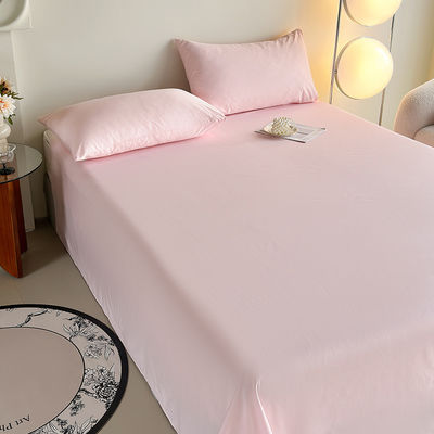 Coton pur 60S 200TC, couverture de lit de couleur solide 133*72