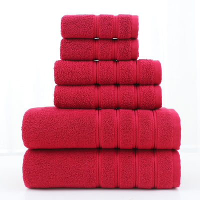 Ensemble de serviettes en coton extra-grand pour l'hôtel Home Spa 6 pièces/ensemble Avantage doux et luxueux