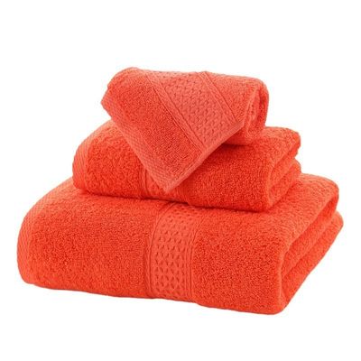 Ensemble de serviettes en coton 100% parfait pour un hôtel de sport boîte cadeau en 3 pièces 35*75cm et 70*140cm