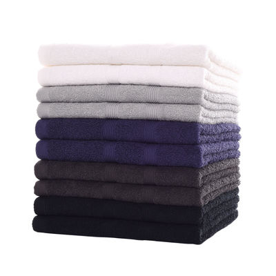 Une serviette faciale douce et durable en coton à 100% pour la maison/hôtel/sport/voyage/cadeau