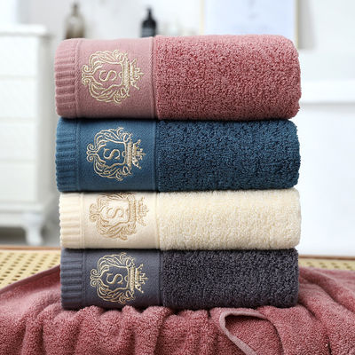 Toutes les tranches d'âge, serviette de bain en fibre de bambou douce, parfaite pour le nettoyage du visage et la haute absorbance