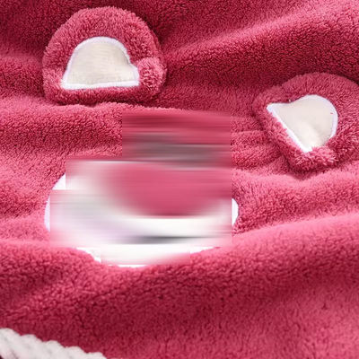 Polyester / coton 2PCS épaissie ensemble de serviette de bain pour la plage ensemble de serviette cadeaux de mariage