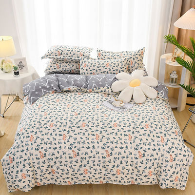 Impression réactive de luxe 4 pièces ensemble de literie pour personnalisé unique double Queen King Taille