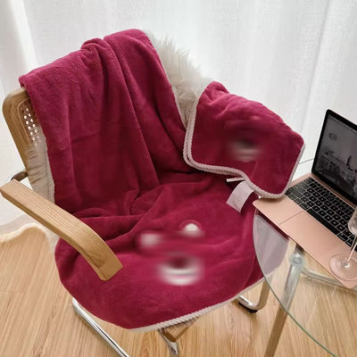 Super forte absorption de l'eau maison bébé ensemble de serviette de bain ensemble de velours de corail avec motif de dessin animé