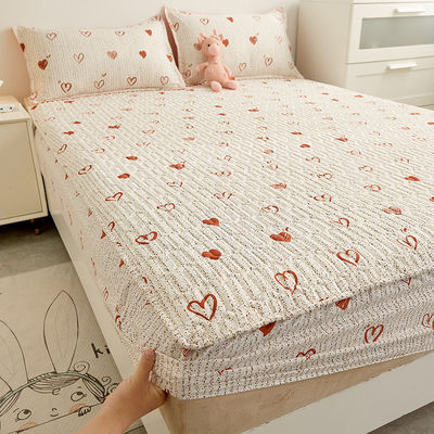 Couverture de matelas imperméable à l'eau pliée pour la maison Hôtel entièrement entouré protection du lit