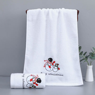 Ensemble de serviettes à main brodées 100% coton dans une boîte cadeau pour tout le monde