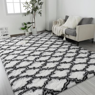 9 mm d'épaisseur Tapis géométrique personnalisé pour sol d'intérieur Tapis de grande taille pour chambre à coucher