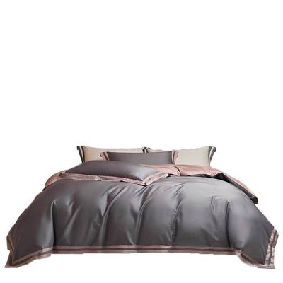 Mercury Home Textile 80s 400TC Ensemble de literie haut méticuleux coton King taille draps de lit