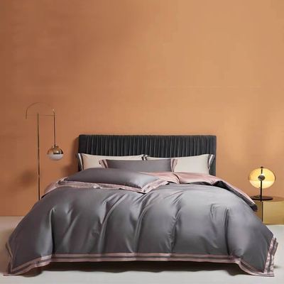 Mercury Home Textile 80s 400TC Ensemble de literie haut méticuleux coton King taille draps de lit