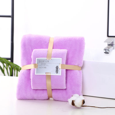 Ensemble de serviettes de bain 3pcs Super forte absorption de l' eau pour la maison Hôtel souvenirs de mariage