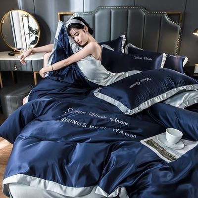 Ensemble de literie de style européen Ensemble de couette avec 100% de fibres de polyester