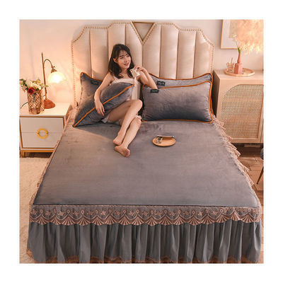 Comfort pour adultes et enfants Vêtement de lit en flanelle, étoffe de lit à double couche