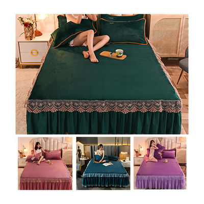 Comfort pour adultes et enfants Vêtement de lit en flanelle, étoffe de lit à double couche