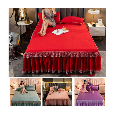 Comfort pour adultes et enfants Vêtement de lit en flanelle, étoffe de lit à double couche