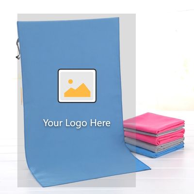 serviette de gym en microfibre sportive serviette imprimée personnalisée pour l'absorption de la sueur et le fitness