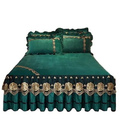 Étiquette de broderie de luxe Commodité de la couverture de mariage