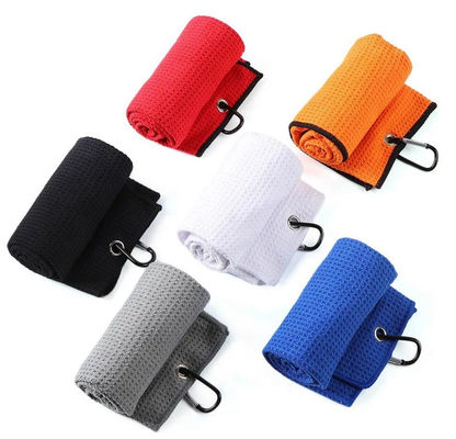 Des serviettes de golf personnalisées en microfibre et une serviette de nettoyage pour les adultes sportifs durables