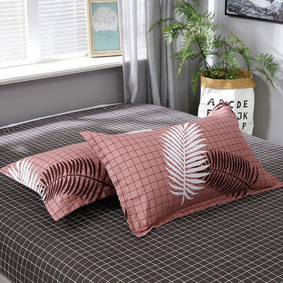 Nombre de fils 400TC Conception personnalisée Couverture de couette en coton avec 4 pièces