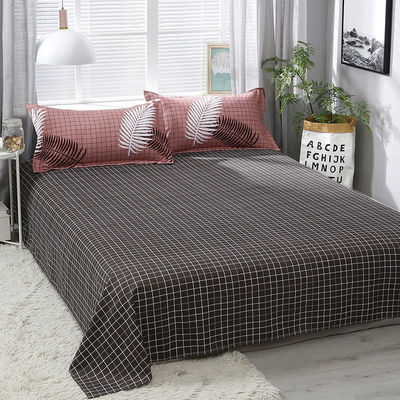 Nombre de fils 400TC Conception personnalisée Couverture de couette en coton avec 4 pièces
