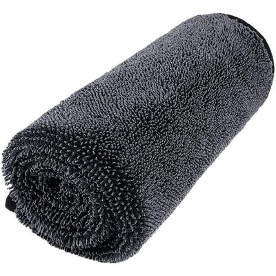 1200gm Double couche épaissie serviette de torsion pour le nettoyage automobile en microfibre
