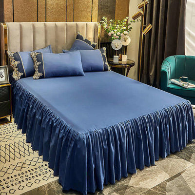 Couverture de lit en tissu de polyester sur mesure