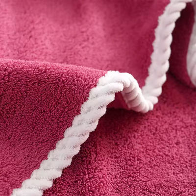 3D Ours à la fraise serviette de bain serviette de bain de corail laine adsorbante douce serviette de bain pour enfants