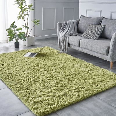 9 mm épaisseur grand châssis pelucheux tapis de salon pour la maison salle de bain et salle de douche hôtel