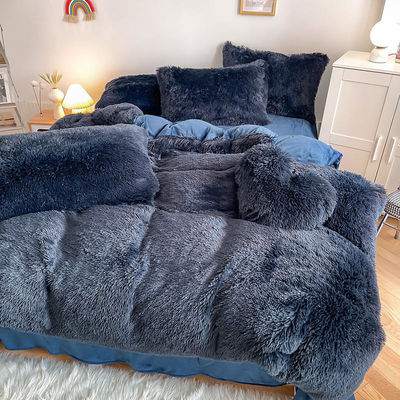 Noël de luxe chauve super doux chaud Mink velours couette pour l'automne et l'hiver