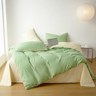 60 Compte de tissu coton lavé 2024 Four-piece lit ensemble pour vos besoins