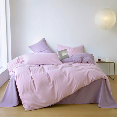 60 Compte de tissu coton lavé 2024 Four-piece lit ensemble pour vos besoins