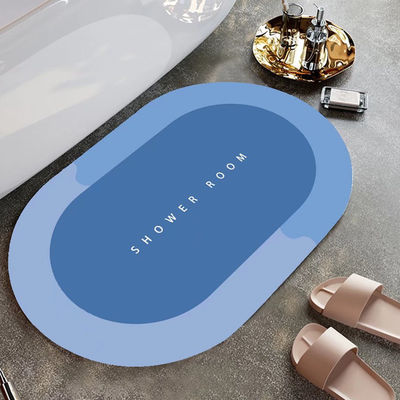 Image montre plancher salle de bain tapis de bain résistant tapis de bain pour salle de douche sur mesure