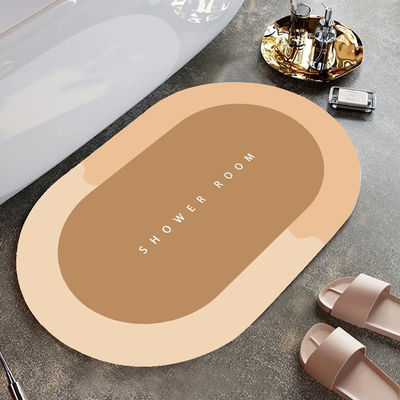 Image montre plancher salle de bain tapis de bain résistant tapis de bain pour salle de douche sur mesure