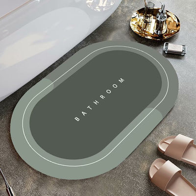 Image montre plancher salle de bain tapis de bain résistant tapis de bain pour salle de douche sur mesure