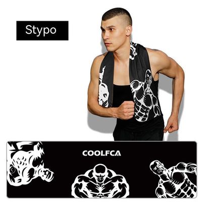 Touffe de refroidissement sportif Logo personnalisé Touffe de microfibre sèche rapide pour le yoga Beach Fitness